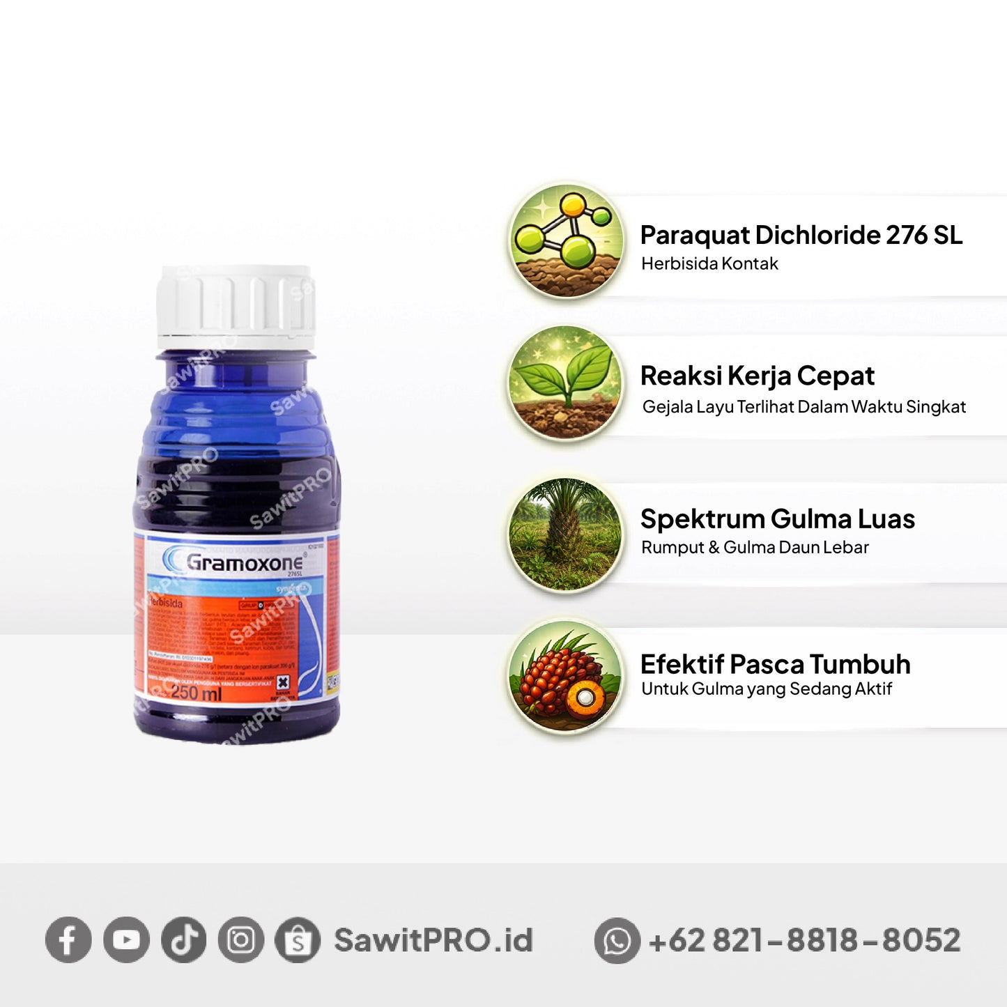 Gramoxone 276SL - 250ml (GROSIR)