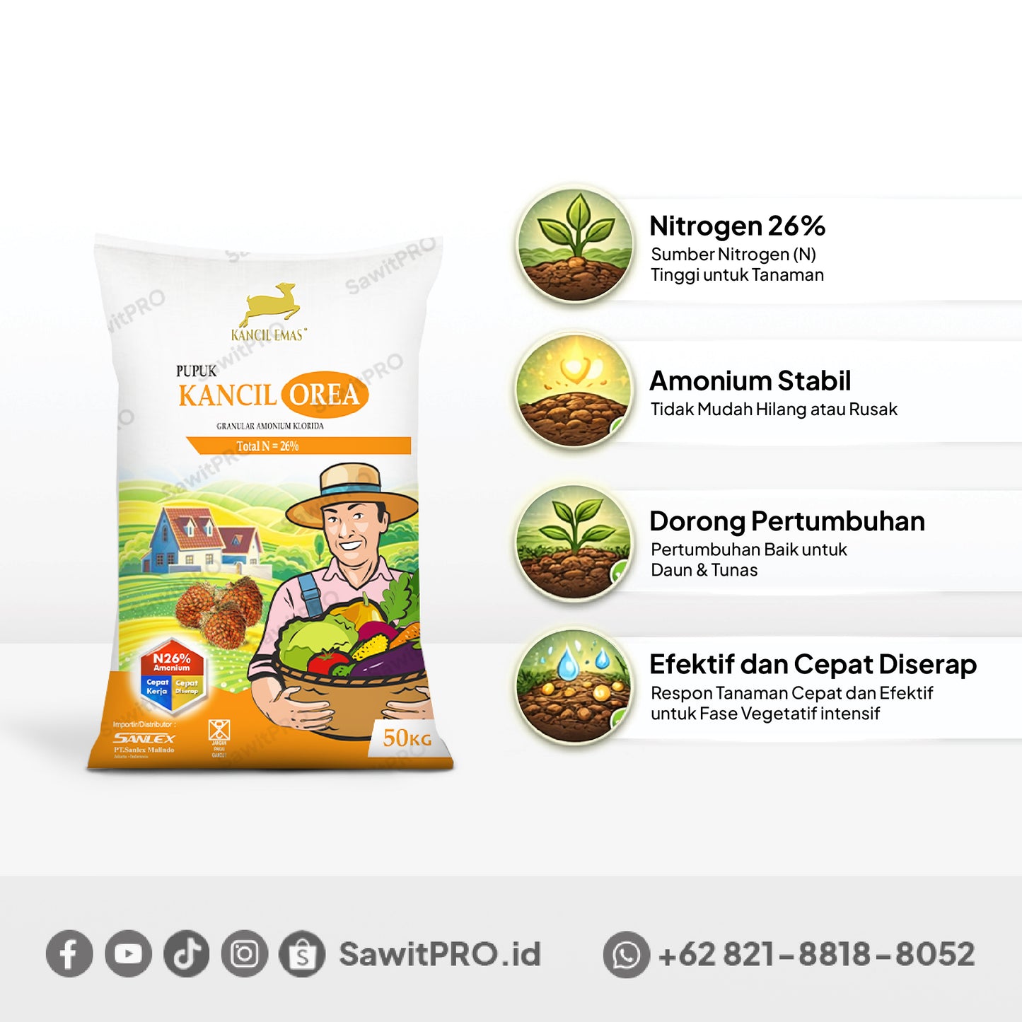 Orea Kancil 26% N 50kg