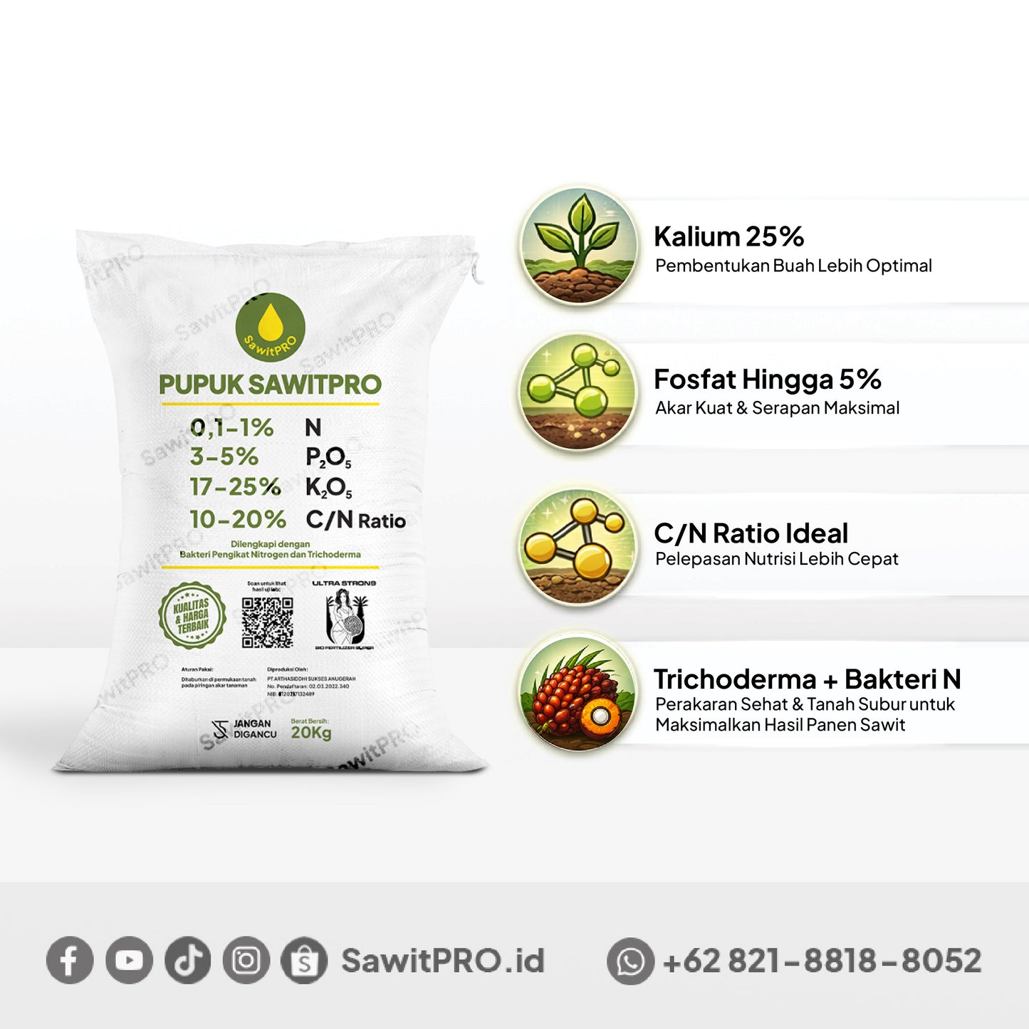 Pupuk SawitPRO 20kg