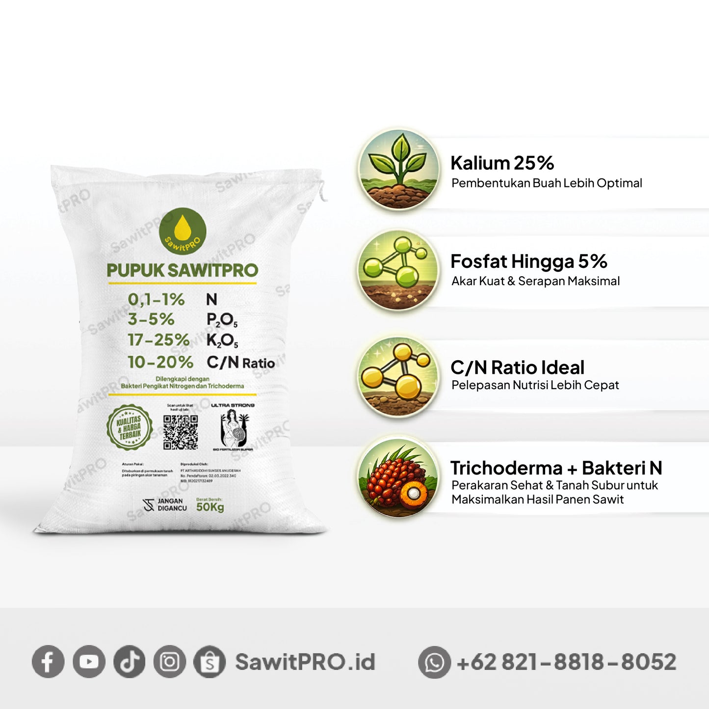 Pupuk SawitPRO 50kg