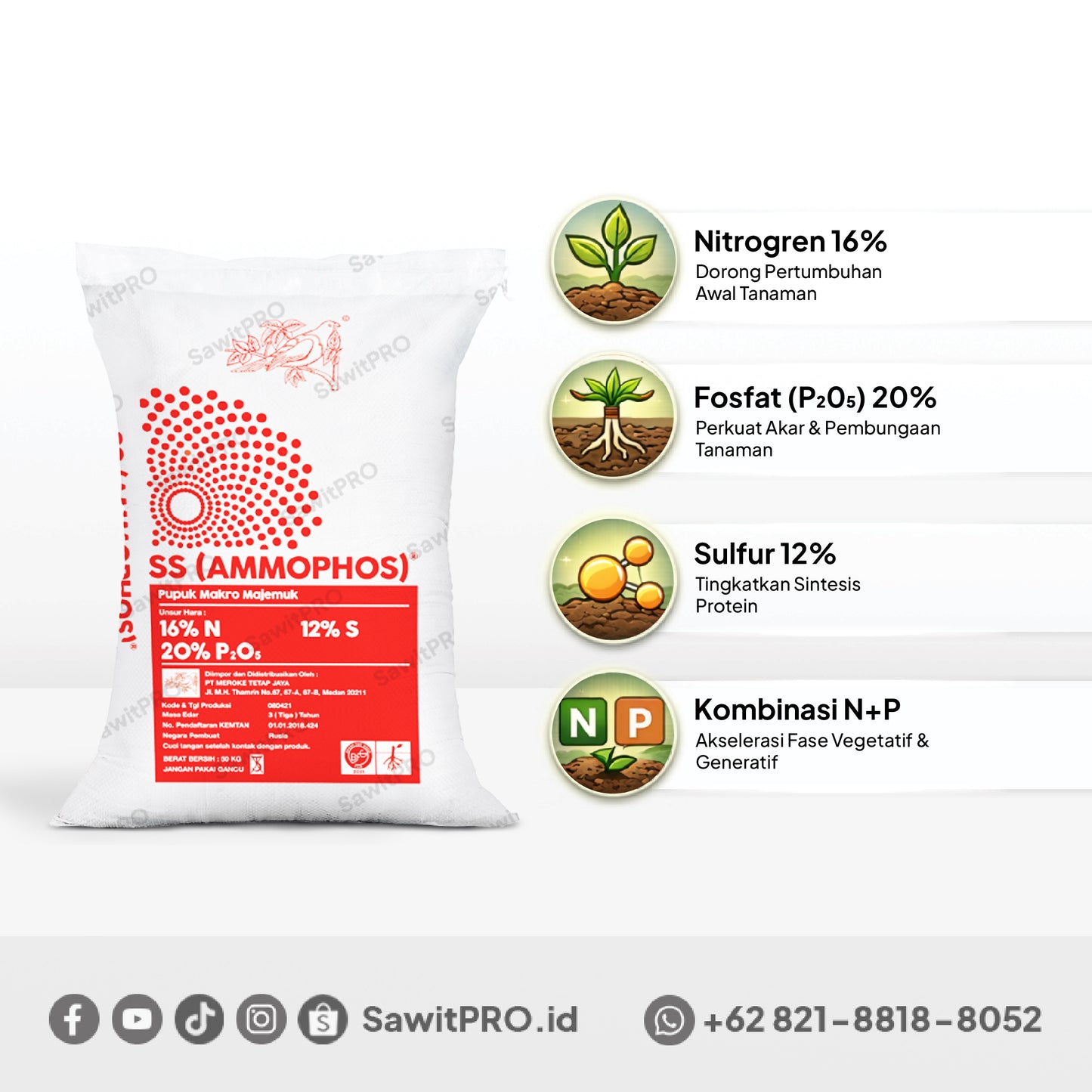 Meroke SS - AMMOPHOS 50kg