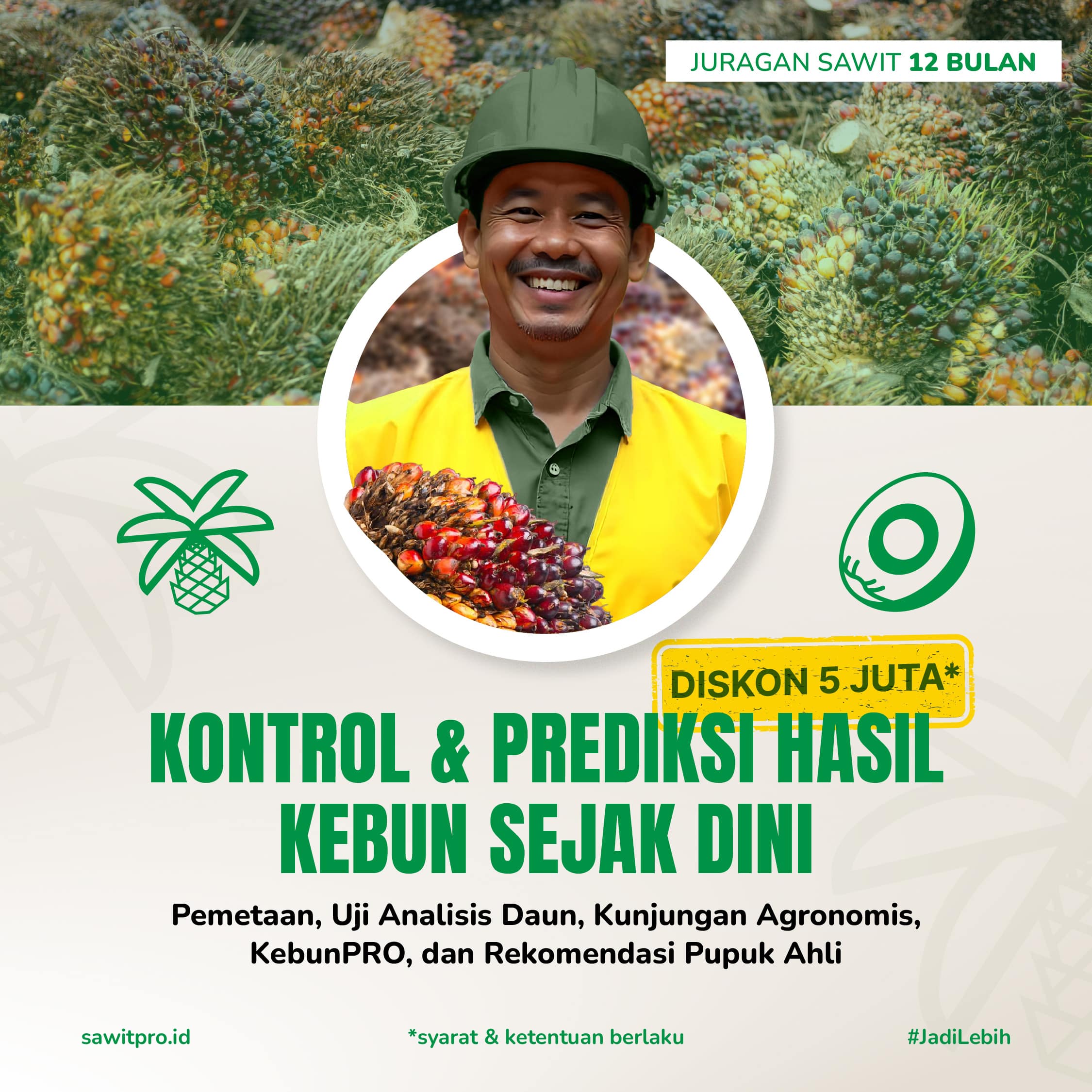 Juragan Sawit Paket 12 Bulan
