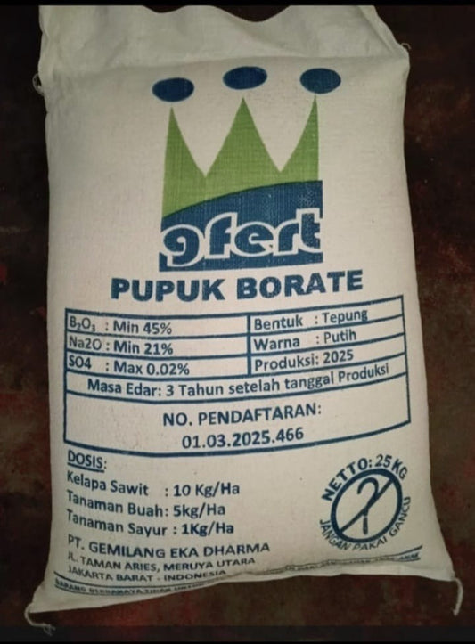 Pupuk Borate GFert 25Kg