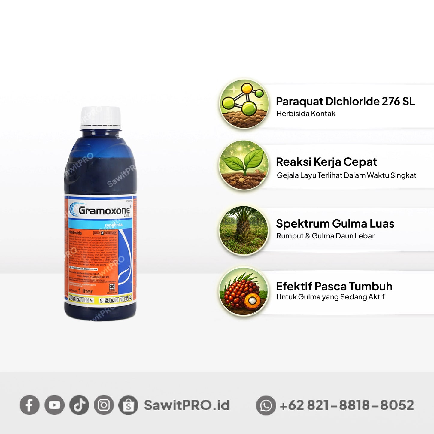 Gramoxone 276 SL - 1 Liter