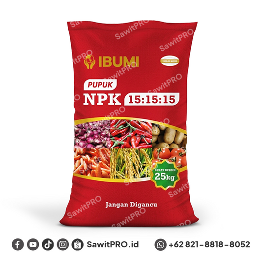 NPK 15-15-15 Ibumi 25kg (GROSIR)