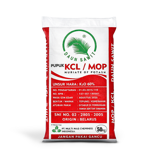 MOP/KCL Cap Daun 50kg