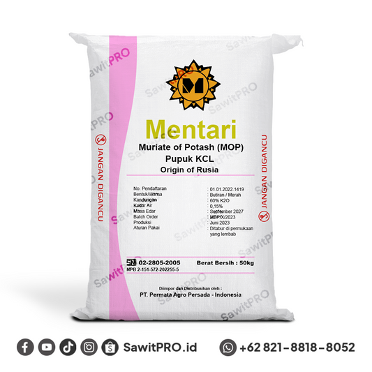 MOP/KCL Mentari 50kg (GROSIR)