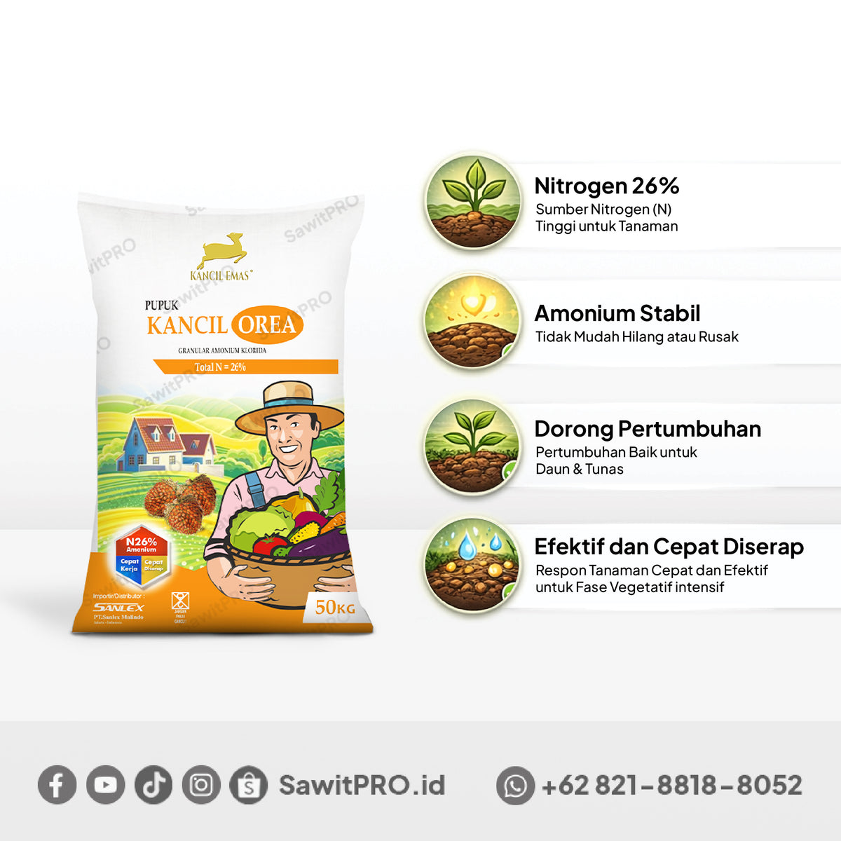 Orea Kancil 26% N 50kg