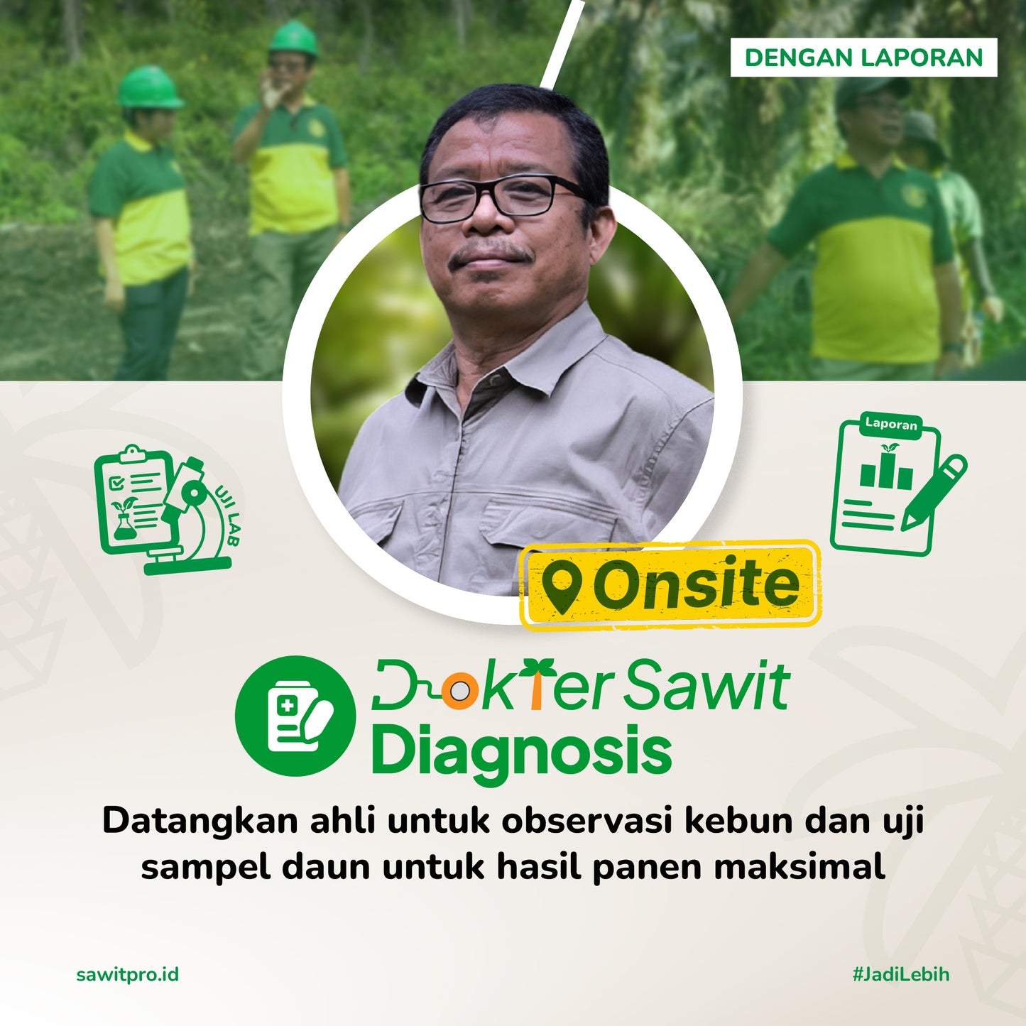 Dokter Sawit Diagnosis (Laporan Hasil Uji Daun)
