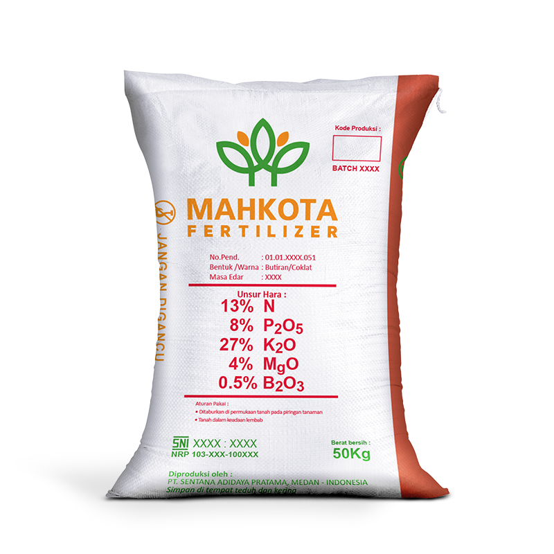 NPK Mahkota 13-8-27-4 0.5 B 50kg