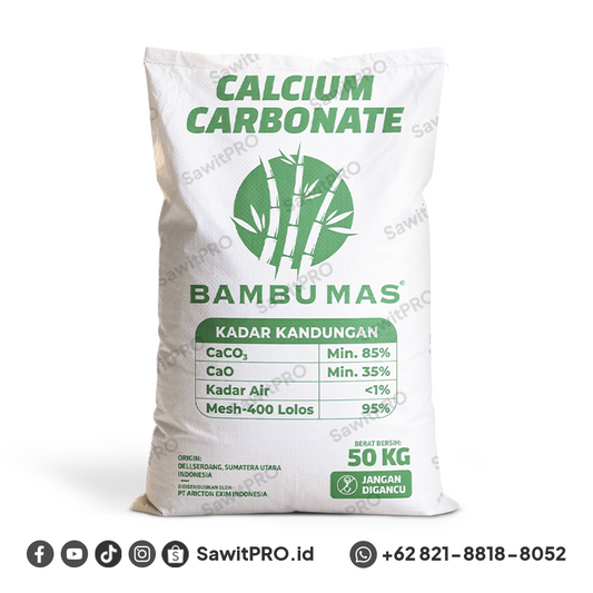 Kalsium Karbonat M-400 Bambu Mas 50kg